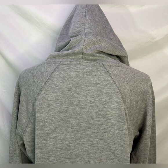 Bebe Y2K Hoodie Gray Streetwear Sport Activewear Athleisure Soft Cozy Sz Large - Picture 7 of 11
